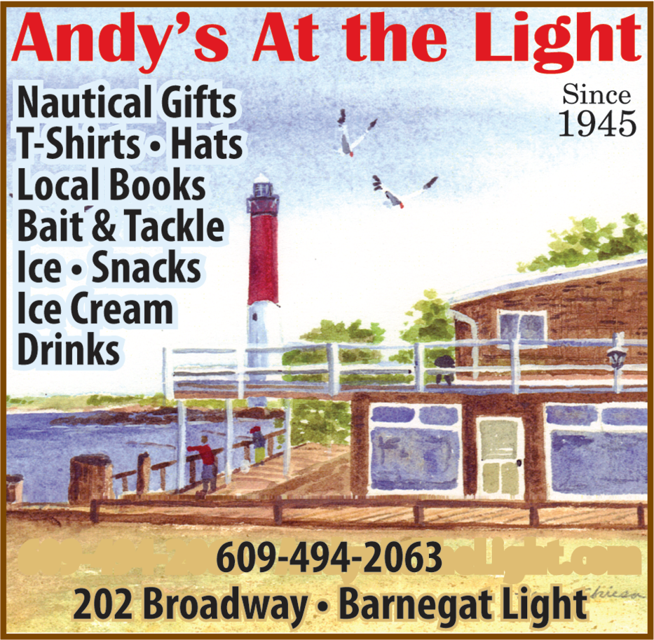 Andy's At The Light Print Ad