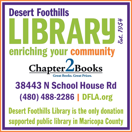 Desert Foothills Library Print Ad