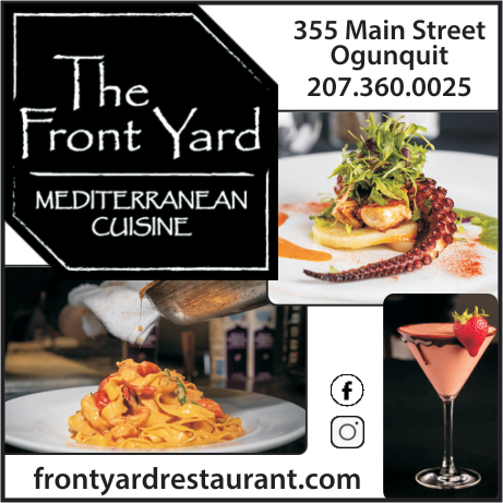 Front Yard Mediterranean Cuisine Print Ad