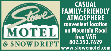Stowe Motel & Snowdrift Print Ad
