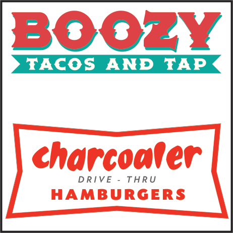 Boozy Tacos/ Charcoaler  Print Ad