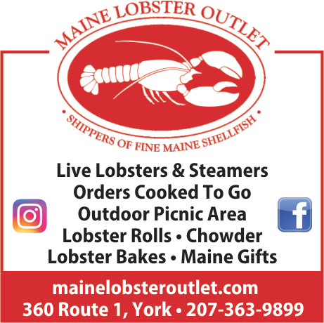 Maine Lobster Outlet Print Ad