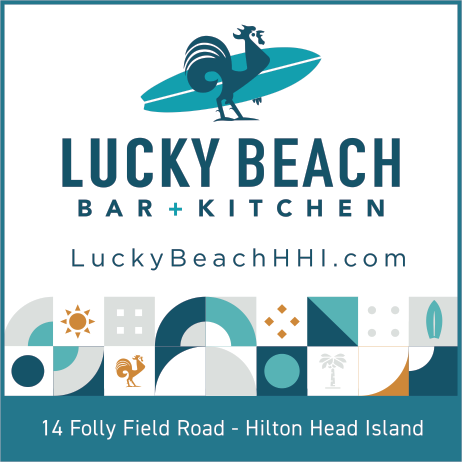 Lucky Beach Bar + Kitchen Print Ad