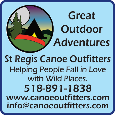 St. Regis Canoe Outfitters Print Ad