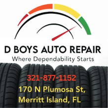 D Boys Auto Repair Print Ad