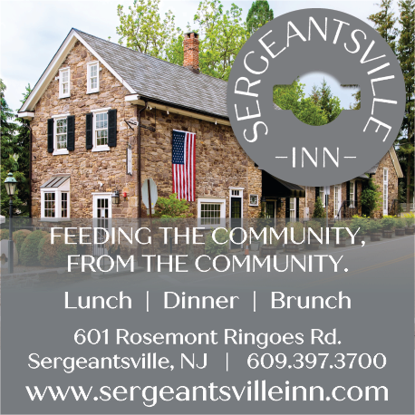 Sergeantsville Inn Print Ad