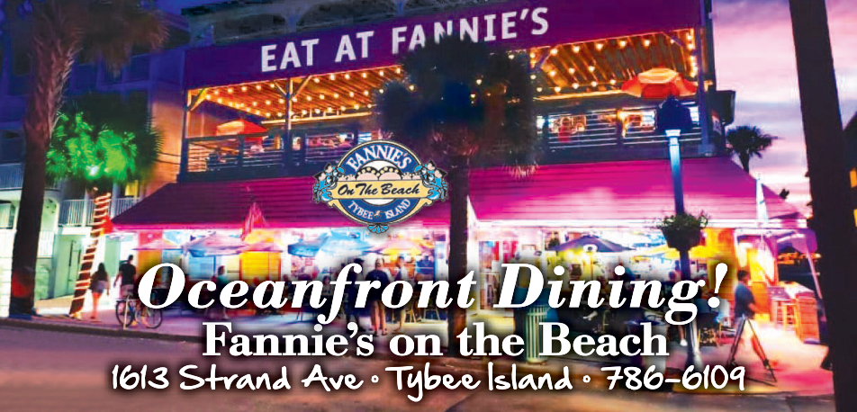 Fannie's on the Beach Print Ad