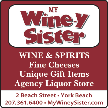 My Wine-y Sister Wine & Spirits Print Ad