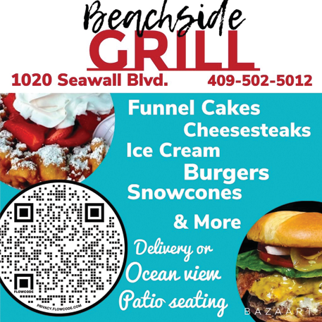 Beachside Grill Print Ad