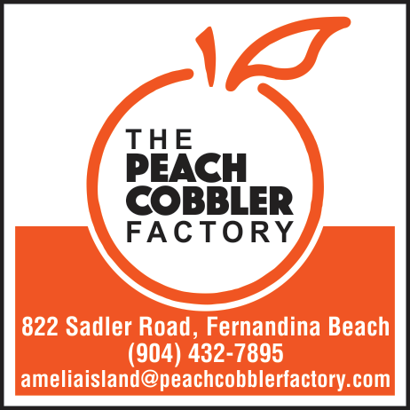 Peach Cobbler Factory Print Ad