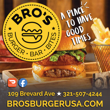 Bro's Burgers Print Ad