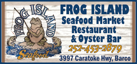 Frog Island Seafood Print Ad