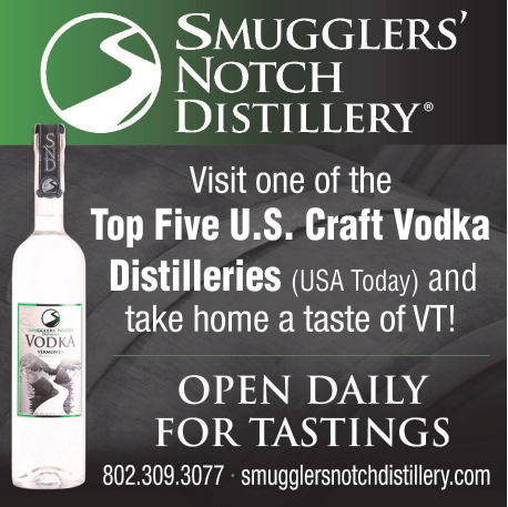 Smugglers' Notch Distillery Print Ad
