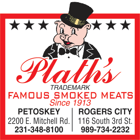 Plath's Famous Smoked Meats Print Ad