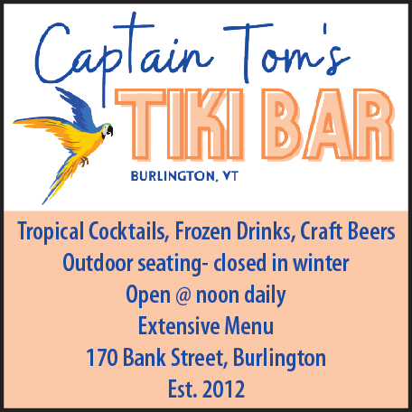 Captain Tom's Tiki Bar Print Ad