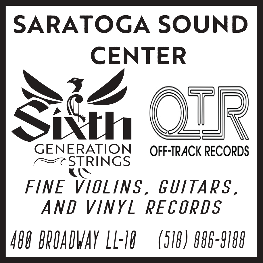 Saratoga Sound Center Print Ad