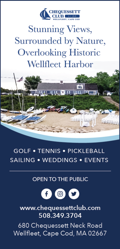 Chequessett - Public Golf, Tennis and Sailing Club Print Ad