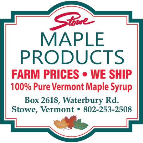 Stowe Maple Products Print Ad