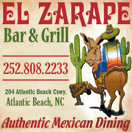 El Zarape Atlantic Beach Print Ad