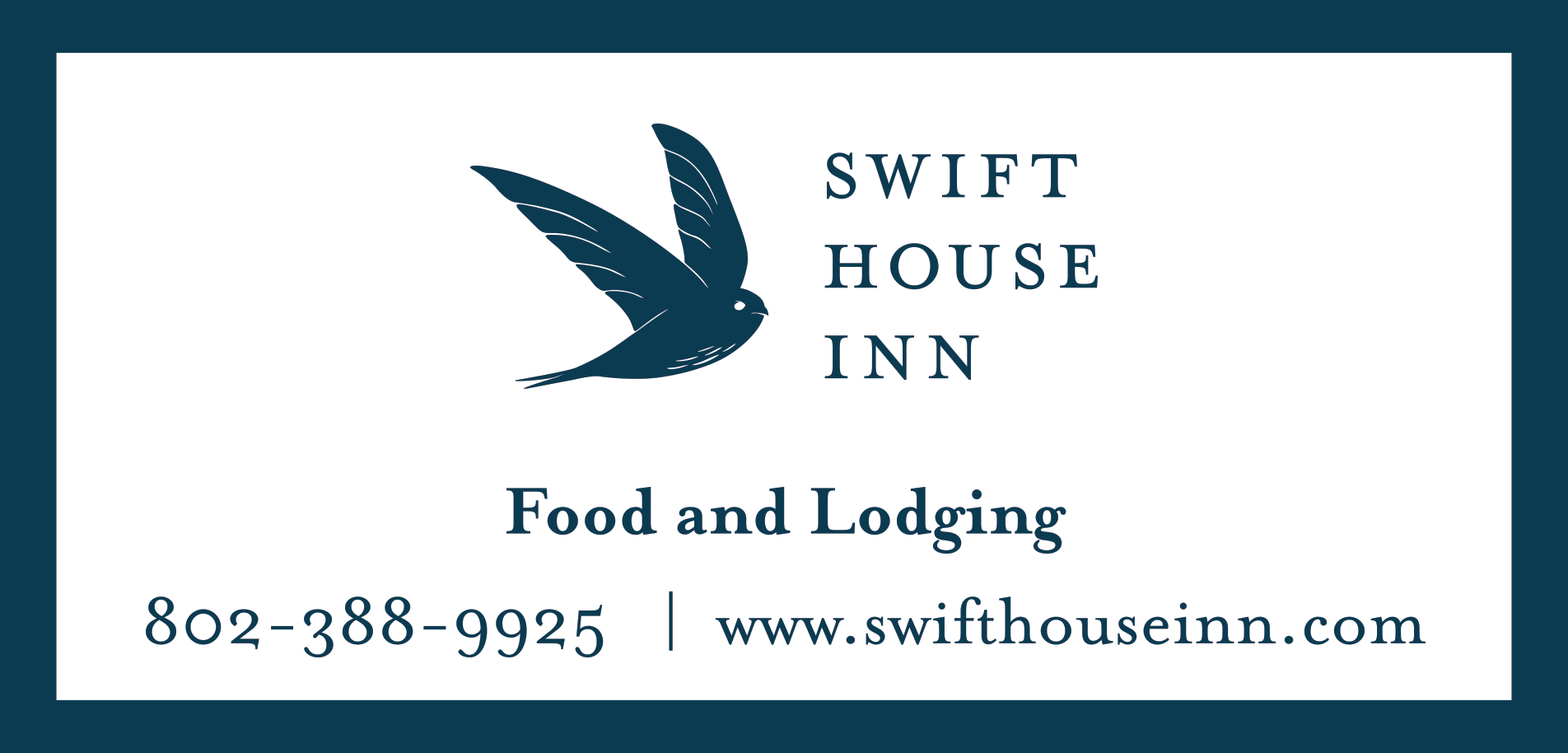 Swift House Inn Print Ad