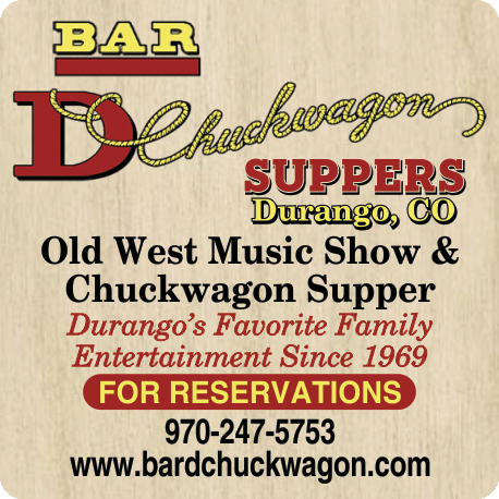 Bar D Chuckwagon Print Ad