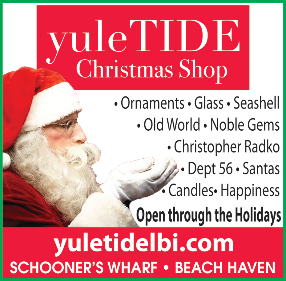 Yule Tide Christmas Shop Print Ad