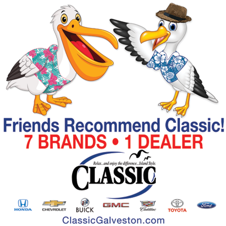 Classic Auto Group Galveston Print Ad