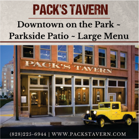 Pack's Tavern Print Ad