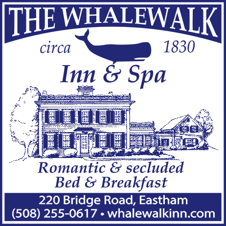 Whalewalk Inn & Spa Print Ad