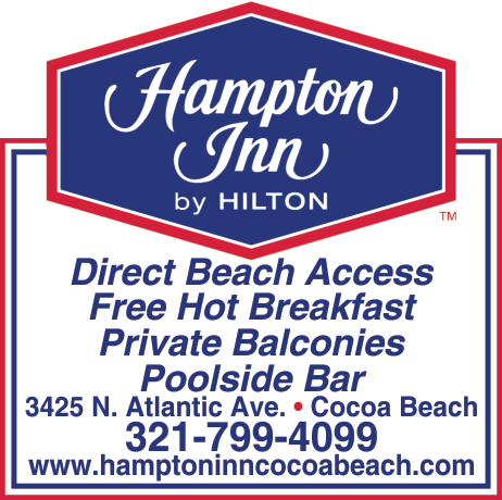 Hampton Inn Cocoa Beach Print Ad