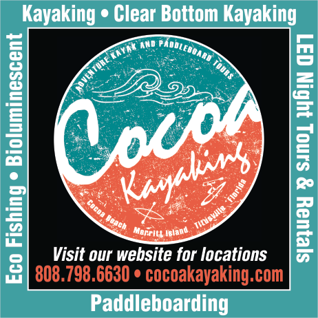 Cocoa Kayaking Print Ad
