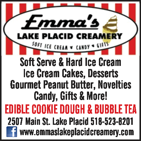 Emma's Lake Placid Creamery Print Ad