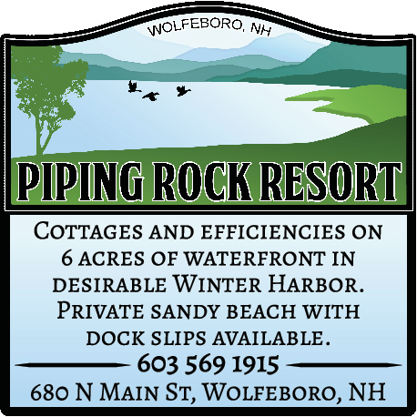 Piping Rock Resort Print Ad