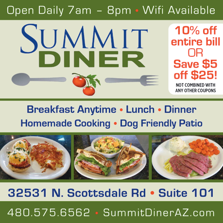 Summit Diner Print Ad