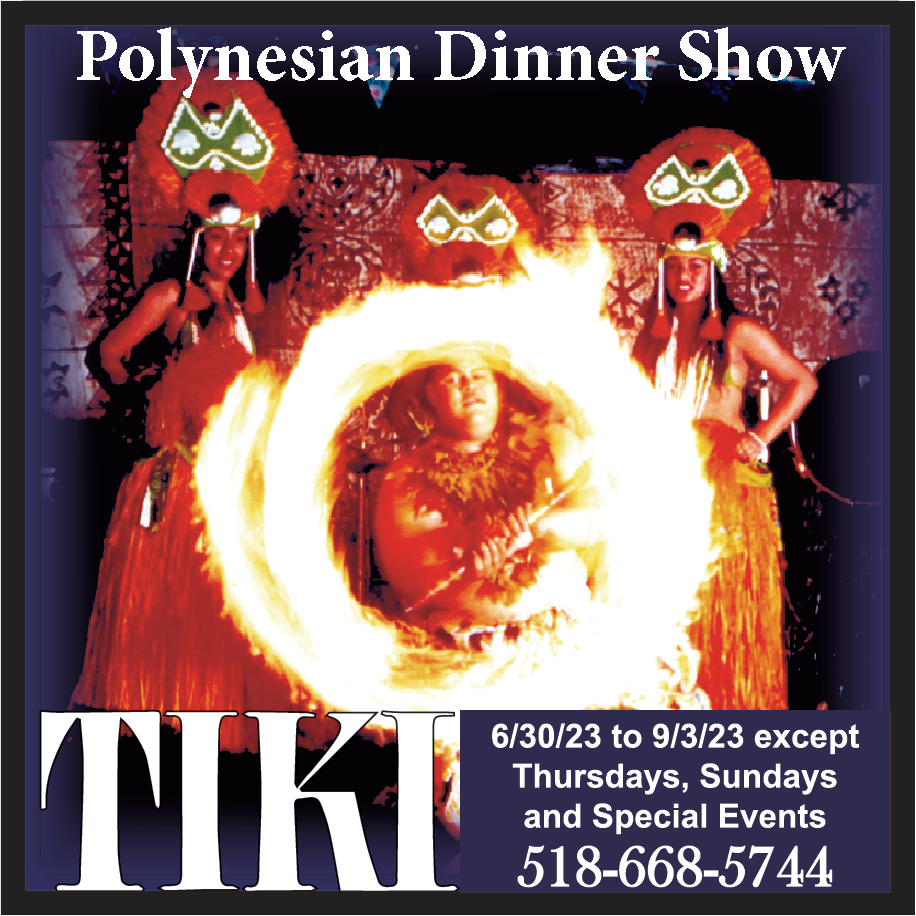 The Tiki Polynesian Dinner Show Print Ad