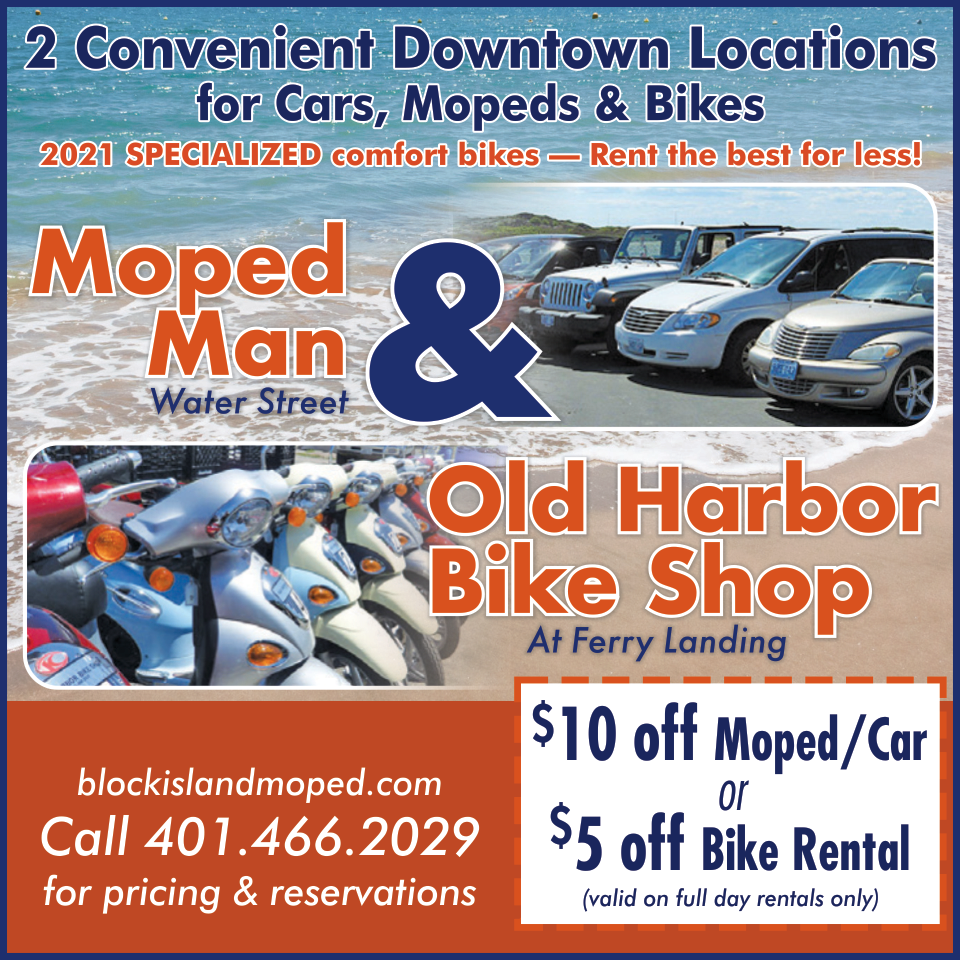 Old Harbor Bike Shop Print Ad