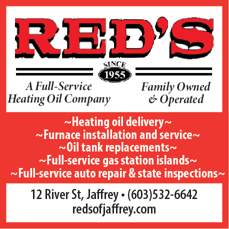 Red's and Monadnock Disposal Print Ad
