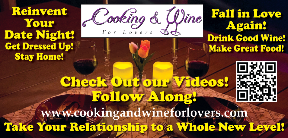 Cooking & Wine for Lovers Print Ad
