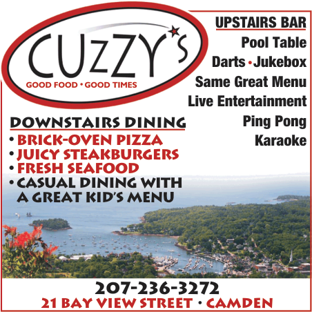 Cuzzy's Restaurant Print Ad