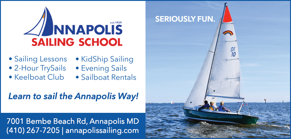 Annapolis Sailing School Print Ad