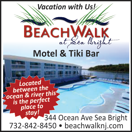 Beachwalk at Sea Bright Print Ad