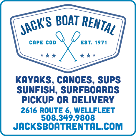 Jack's Cape Cod Boat Rental Print Ad