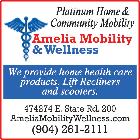 Amelia Mobility & Wellness/Platinum Community Mobility Print Ad