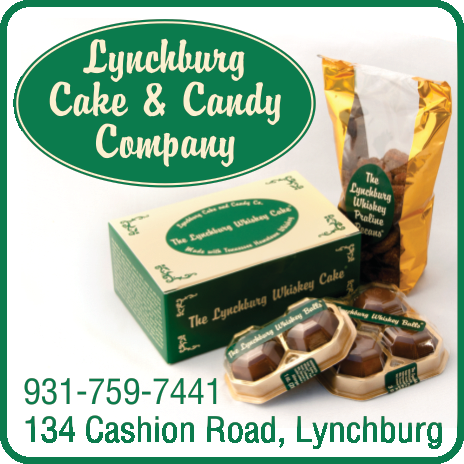 Lynchburg Cake and Candy Print Ad