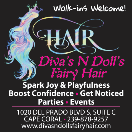 Diva's N Doll's Fairy Hair Print Ad