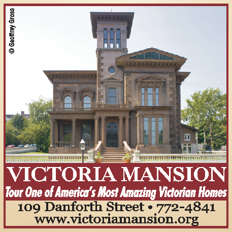Victoria Mansion Print Ad