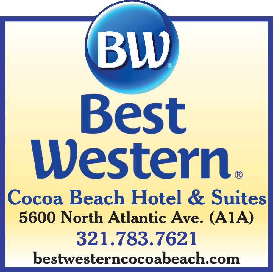Best Western Cocoa Beach Hotel & Suites Print Ad