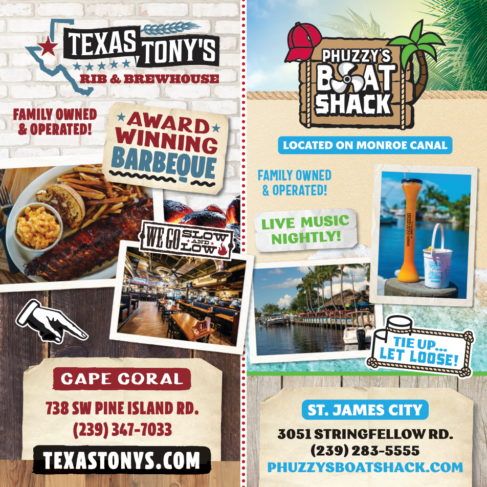 Texas Tony's Rib & Brewhouse Print Ad
