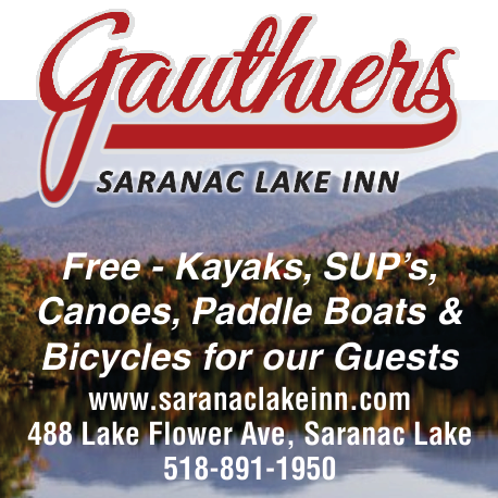 Gauthier's Saranac Lake Inn Print Ad