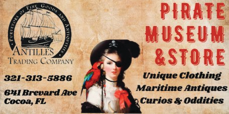 Antilles Trading Company Pirate Museum and Store Print Ad